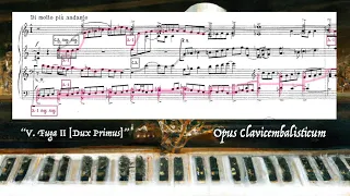 Sorabji: "V. Fuga II [Dux Primus]" from Opus Clavicembalisticum (Eric Xi Xin Liang)