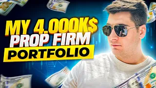 My 4.000.000$ PROP FIRM Portfolio - Top Funding Companies that I use and get PAID