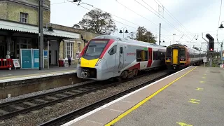 Trains at: Ely, Fen Line, 12/10/2020