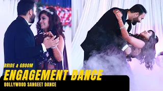 Bride Groom Engagement Dance | Sangeet Dance | Best Bride & Groom Sangeet Engagement Couple Dance