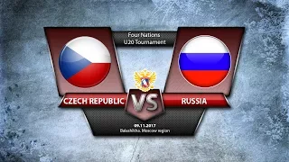 4 Nations. U20 Czech Republic - Russia