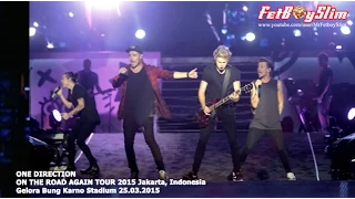 1D ONE DIRECTION OTRA FULL THE DAY ZAYN LEAVE Jakarta, Indonesia 2015