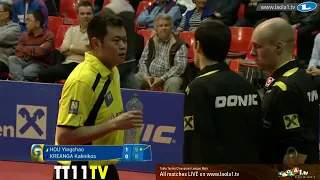 Hou Yingchao vs Kalinikos Kreanga   Champions League 2015 2016