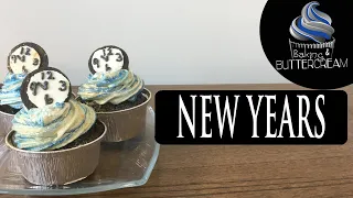 How to Make New Years Themed Cupcakes!