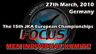 The 15th JKA European Championship - Men Individual Kumite Final