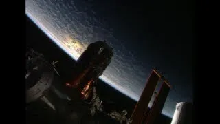 Japanese Cargo Ship Attached to ISS