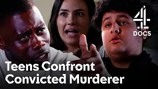 Murderer Loses It With Teen Over Prison Joke | Teens On Cons | Channel 4 Documentaries