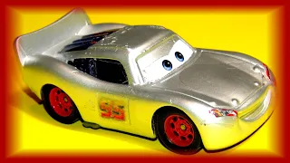 Primer Lightning McQueen Disney Pixar Cars Custom with Spray Paint with Body Removed from Frame