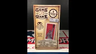 Gems of the Game Baseball Break w/ One Graded Card