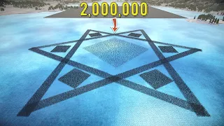 2,000,000 Zombies vs Hexagram Formation - UEBS 2