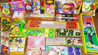 Diwali Crackers Testing | New Crackers 2019-20 | Different types of Crackers | Diwali Stash 2019-20