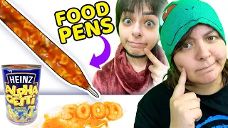 Tried Making Resin Pens With Food That WORK!