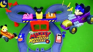 Mickey and the Roadster Racers Toys Mickey Ears Raceway Race Track Donald Daisy Duck Minnie Car Toys