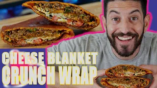 This Crunchwrap Is Made With a Cheese Blanket!