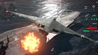 RF Shtorm - PAK DA Bomber & Rafale Strike Fighter OP Combo - 2M Damage Gameplay | Modern Warships