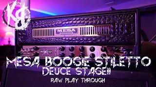 Mesa Boogie Stiletto Deuce Stage II - Raw Metal Play Through