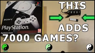 Adding Games to the Playstation Classic - 128G 7000 Game USB stick