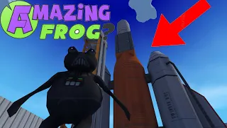 Unlocking the rocket ship in Amazing Frog!