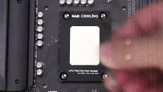 How to Install CPU Contact Frame | Nab Cooling CPU Protector Frame for Intel 12th & 13th Gen CPUs