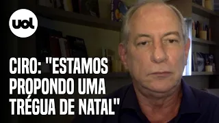 Após ataques, Ciro Gomes propõe trégua a partidos em 'guerra' contra Bolsonaro