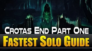 Destiny | Crota's End Raid part 1 (The Lamps) Fastest Solo Guide EASY | How to Solo Raid Easily