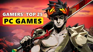 Top 25 PC Games According to Gamers