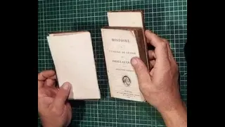 Реставрируем книгу дома (Restoring books at home). Новый кожаный переплет взамен ветхого старого.