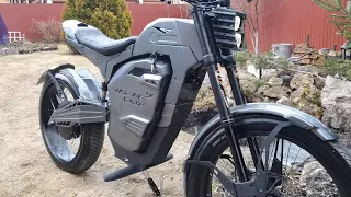 DIY electric motorcycle Vazar DUX