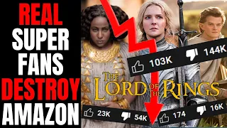 The REAL Lord Of The Rings Superfans Are DESTROYING Amazon | Rings Of Power LOSING To The Fans