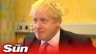 Boris Johnson tells Jeremy Corbyn to 'man up' and fight general election