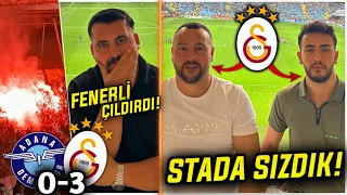 FENERLİ İLE ADANA STADINA GİRDİK | FENERLİ ÇILDIRDI! | Adana Demirspor 0-3 Galatasaray / STAD VLOG