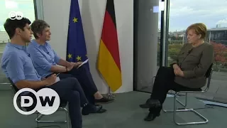 Ангела Меркель в интервью DW