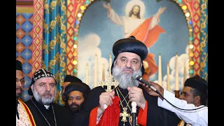 His Holiness Patriarch Ignatius Aphrem II visiting karikkamatttompally in 2015