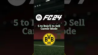 5 Players to Buy & 5 Players to Sell - Realistic Dortmund Career Mode FC24 #easportsfc24 #dortmund