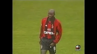 Sampdoria - Milan / Serie A 1998-1999 (Weah, Boban, Bierhoff, Ortega, Albertini, Donadoni, Maldini)