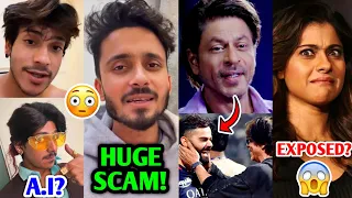 YouTuber HUGE SCAM EXPOSED...😨| Purav Jha uses AI?, SRK on Virat Kohli, Kajol ALLEGATIONS, Neuzboy |