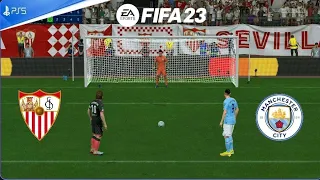 FIFA23- Manchester City vs Sevilla FC Super Cup Final | 4K 60FPS....