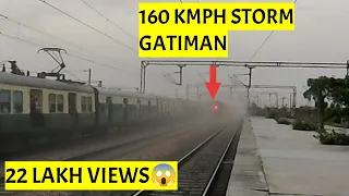 Dangerous 160 Kmph GATIMAN EXPRESS attacks Asaoti - INDIA'S FASTEST TRAIN - INDIAN RAILWAYS