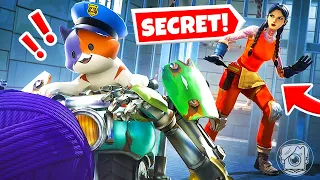 DISTRACT the GUARDS to ESCAPE PRISON! (Fortnite Cops & Robbers)