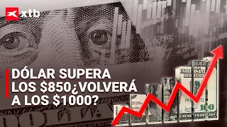 💵 DÓLAR en CHILE rompe la barrera de los $850 ¿Alcanzará los $1000 pronto?