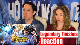 Dragon Ball Legends All Legendary Finishes Reaction