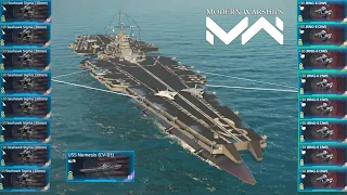 USS Nemesis - with 8×🔥Seahawk Sigma Autocannon & JRNG-6 CIWS AirDefense - Modern Warships