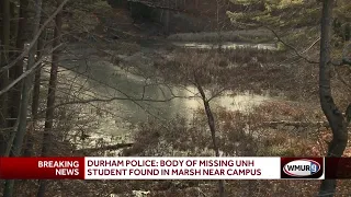 Durham police: body of missing UNH student found in marsh near campus