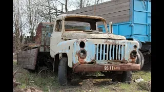 Парень купил у деда старый  ГАЗ 53, восстановил ДО ИДЕАЛА./ фото наброски как восстановить ГАЗ 53
