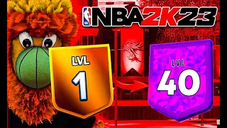 HOW TO HIT LEVEL 40 INSTANTLY ON NBA 2K23 IN SEASON 9!!