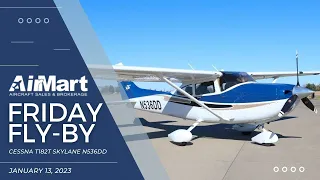 Today's Friday Fly-By with Tate Preece is a Cessna T182T Skylane!