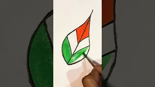 Indian Leaves 🍁 #shorts #indianflag #leaves #drawing