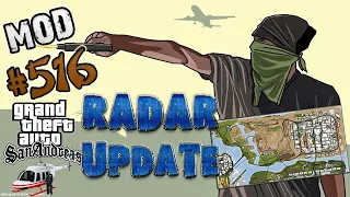 Обзор Модов GTA San Andreas #516 - Radar Update / Новая Карта