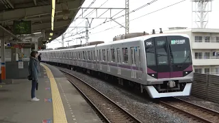 2022/04/20 【トップ編成】 東京メトロ 08系 08-101F 小菅駅 | Tobu Railway: Tokyo Metro 08 Series 08-101F at Kosuge