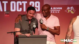 Anderson Silva invites  Chael Sonnen For BBQ in He's House